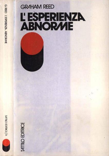 L' esperienza abnorme - Graham Reed - copertina