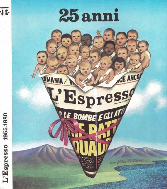 L' Espresso 1955 - 1980 - copertina