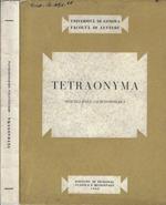 Tetraonyma