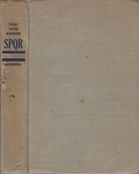 Spqr - copertina