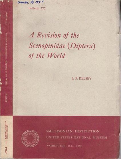 A Revision of the Scenopinidae (Diptera) of the World - copertina