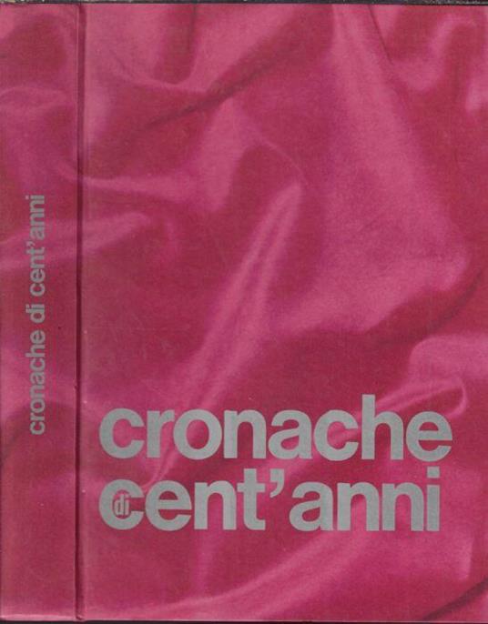 Cronache di cent'anni - copertina