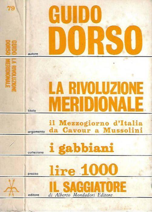 La rivoluzione meridionale - Guido Dorso - copertina