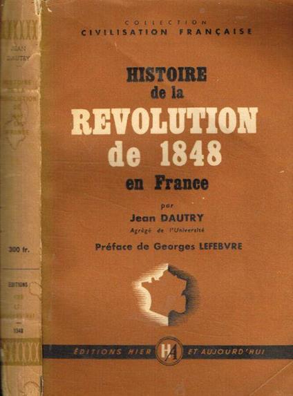 Histoire de la revolution de 1848 en France - copertina