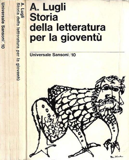 Storia della letteratura per la gioventù - A. Lugli - copertina