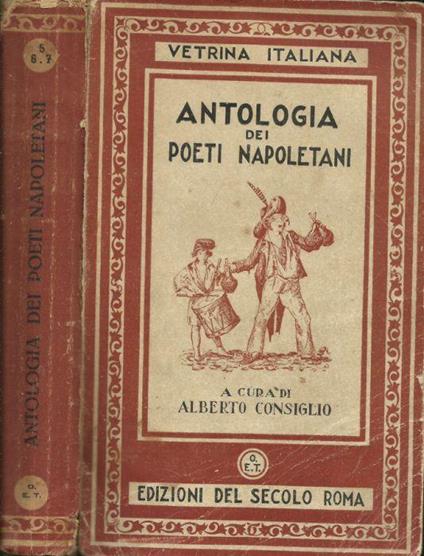 Antologia dei Poeti Napoletani - Alberto Consiglio - copertina