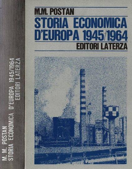 Storia economica d'Europa ( 1945 - 1964 ) - copertina