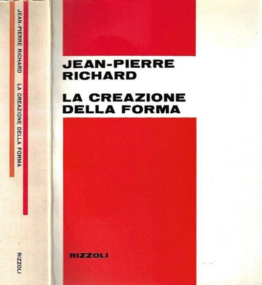 La creazione della forma - Carlo Jean - copertina