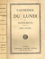 Causeries du lundi. Tome dixieme