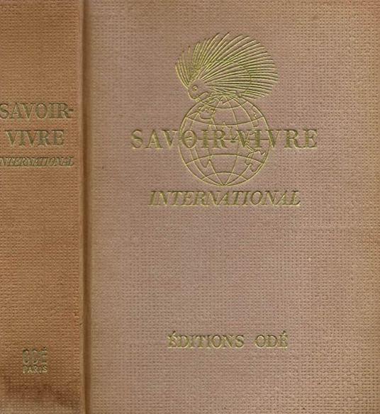 Savoir-Vivre International - copertina