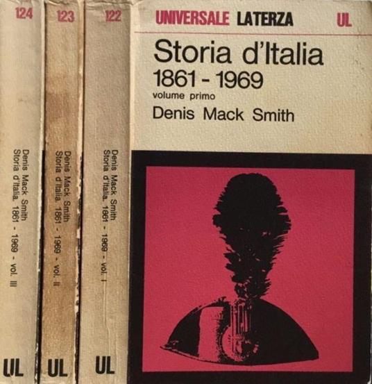 Storia dell'Italia - Denis Mack Smith - copertina