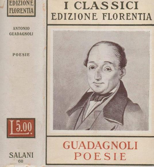 Poesie - Antonio Guadagnoli - copertina