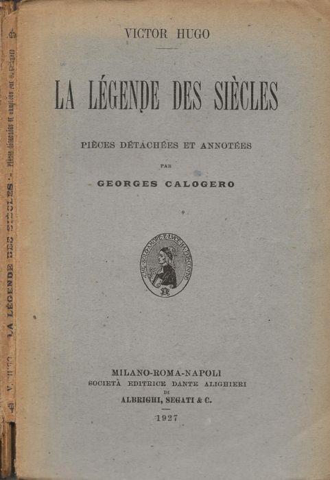 La légende des siècles - Victor Hugo - copertina