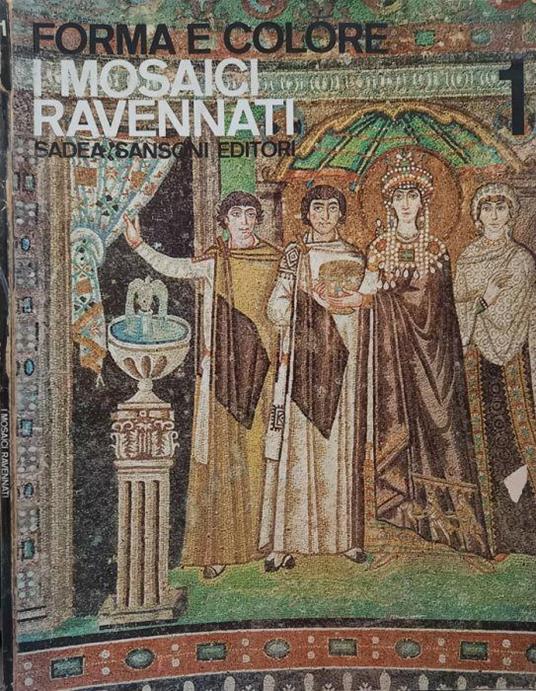 I mosaici ravennati - Alberto Busignani - copertina