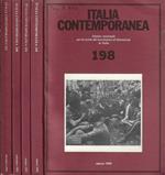 Italia contemporanea anno 1995 N. 198, 199, 200, 201