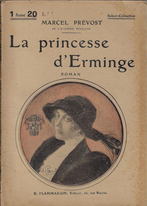 La principesse d'Erminge - Marcel Prévost - copertina