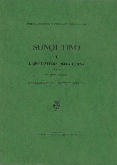 Sonqi Tino - Vol. I - Giuseppe Fanfani - copertina