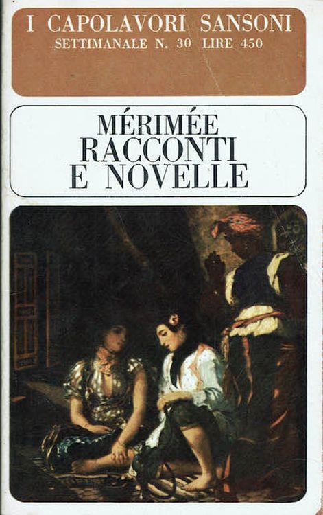 Racconti E Novelle - Prosper Mérimée - copertina