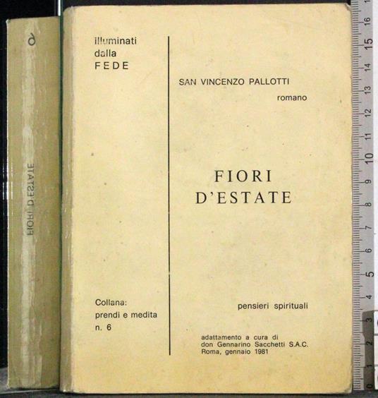 Fiori d'estate - Vincenzo Pallotti (san) - copertina