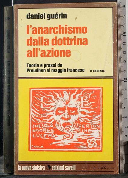 L' anarchismo dalla dottrina all'azione - Daniele Guerini - copertina