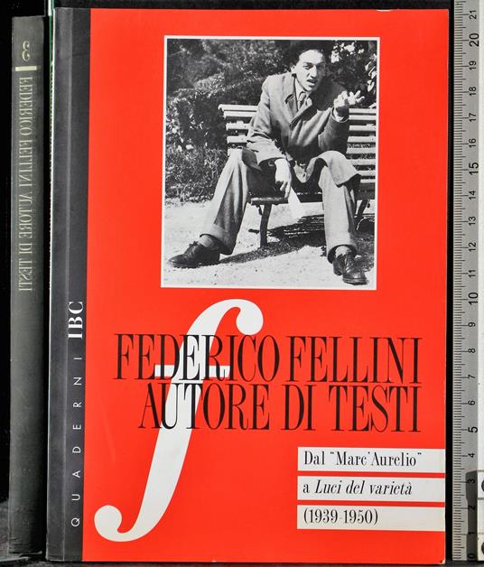 Federico Fellini autore di testi - copertina