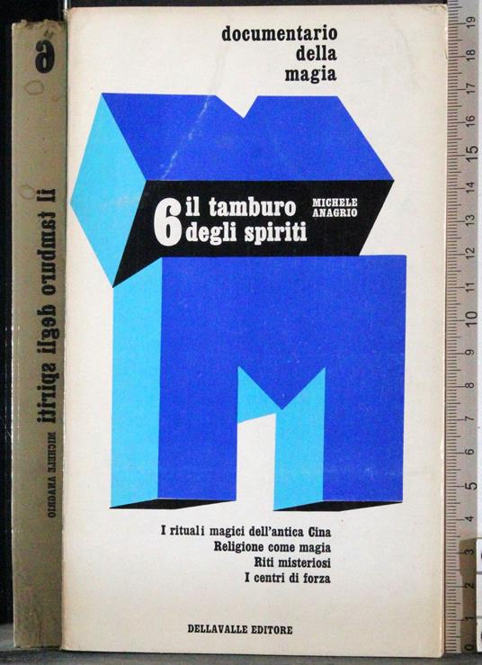 Il tamburo degli spiriti - Michele Anagrio - copertina