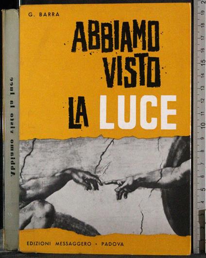 Abbiamo visto la luce - Barr - copertina