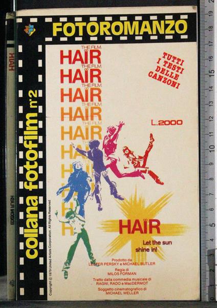 Fotofilm 2. Hair - copertina