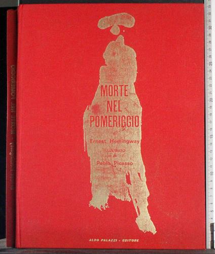 Morte nel pomeriggio - Ernest Hemingway - copertina