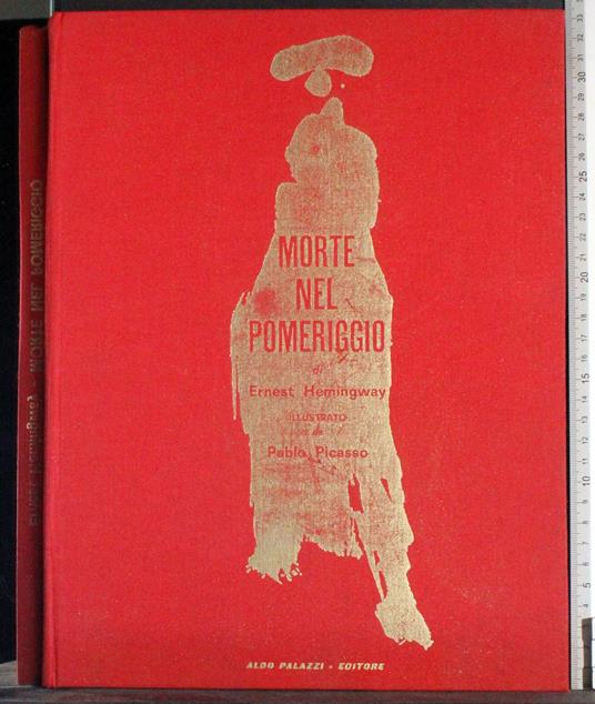 Morte nel pomeriggio - Ernest Hemingway - copertina