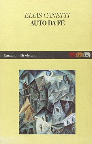 Auto Da Fè - Elias Canetti - copertina