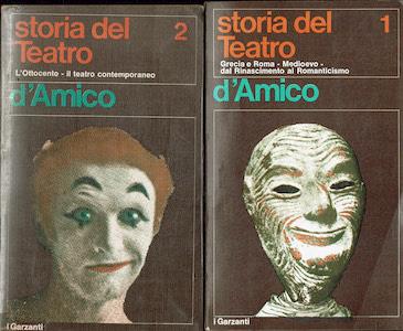 Storia del teatro vo.I e II - Silvio D'Amico - copertina