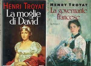 governate francese + La moglie di David - Henri Troyat - copertina