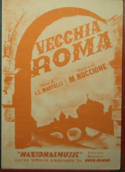 Vecchia Roma - copertina