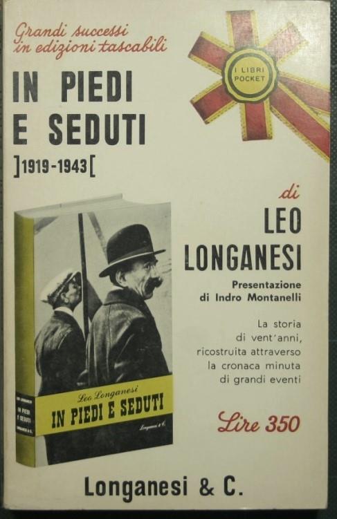 In piedi e seduti (1919-1943) - Leo Longanesi - copertina