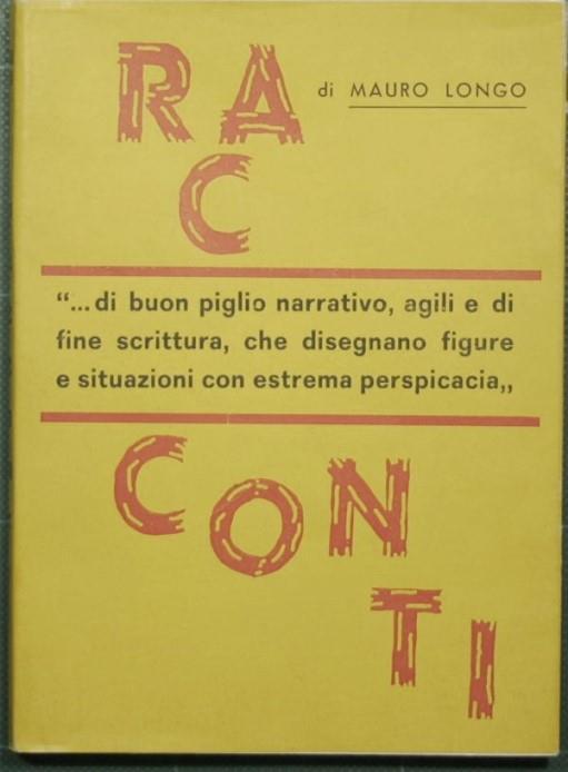 Racconti - Mauro Longo - copertina