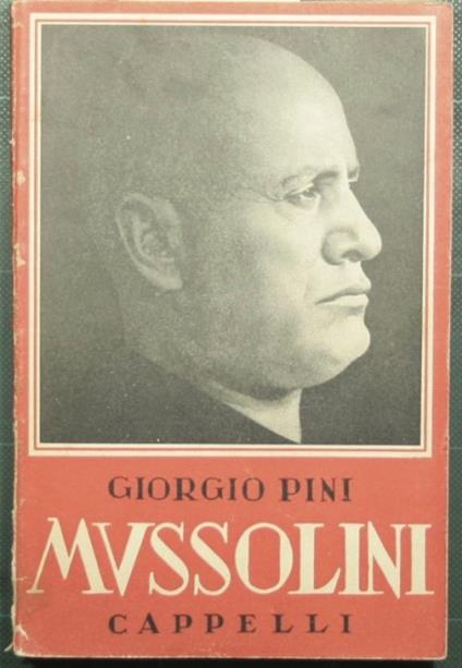 Mussolini - Giorgio Pini - copertina