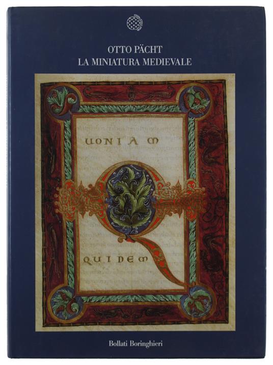 Miniatura Medievale. Una Introduzione - Otto Pächt - copertina