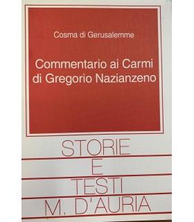 Commentario ai Carmi di Gregorio Nazianzeno, - Cosma di Gerusalemme - copertina