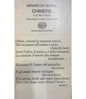 Chimere e altre poesie - copertina