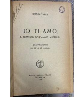 Io ti amo - Bruno Corra - copertina