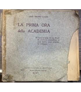 Prima Ora della Academia - Gian Pietro Lucini - copertina