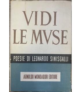 Vidi le muse - Leonardo Sinisgalli - copertina