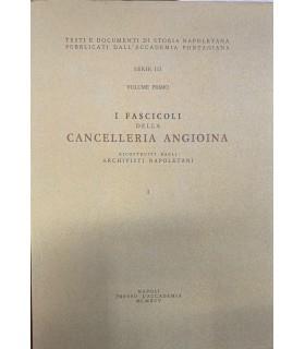 I Fascicoli della Cancelleria Angioina. Volume I - copertina