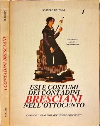 Il Territorio Bresciano.  Storia usi e costumi dei contadini nell'ottocento - copertina