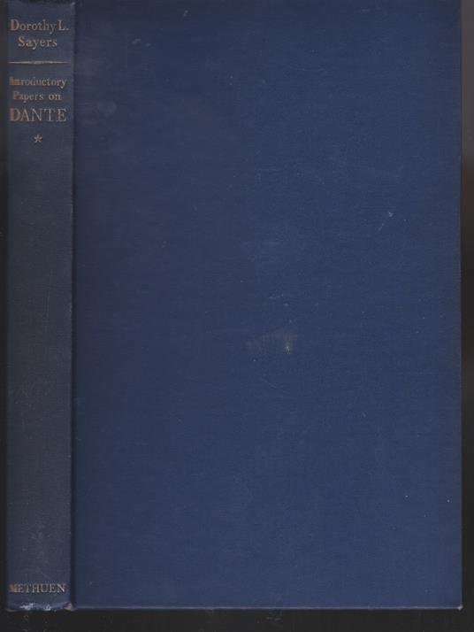 Introductory Papers on Dante With a preface by Barbara Reynolds - Dorothy Sayers - copertina