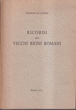 Ricordi dei vecchi rioni romani