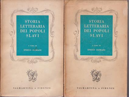 Storia letteraria dei popoli slavi (dai tempi più remoti ai nostri giorni) - copertina