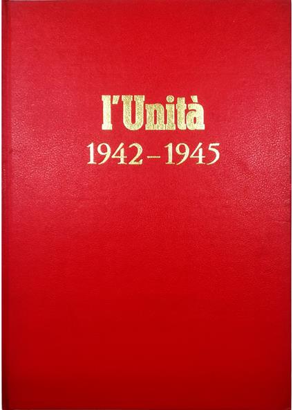 L' Unità 1942-1945 - copertina