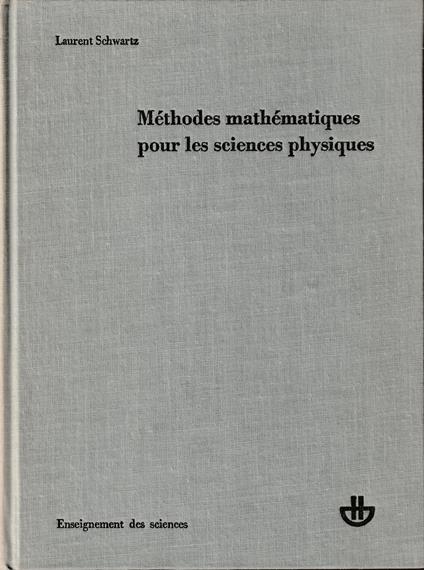 Méthodes mathématiques pour les sciences physiques - copertina